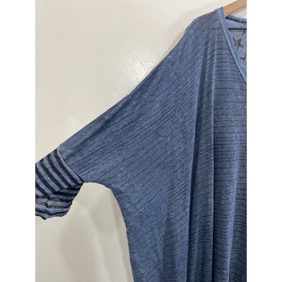 Johnny Was Pete & Greta Oversized Tunic Top XS Grunge Slouchy Boho Minimalist - Picture 4 of 15